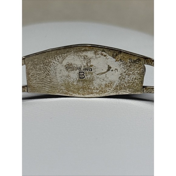 BENNIE BOWEKATY BRACELET STERLING SILVER WITH OPALS - Picture 6 of 16